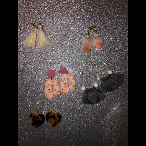 Boutique Earring lot 6 (5 pieces)